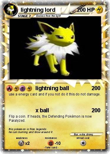 Pokemon lightning lord