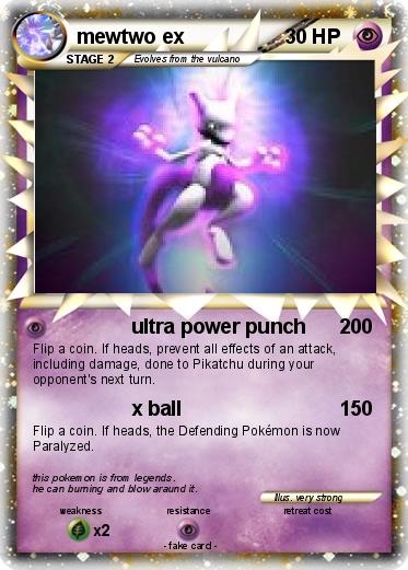 Pokemon mewtwo ex