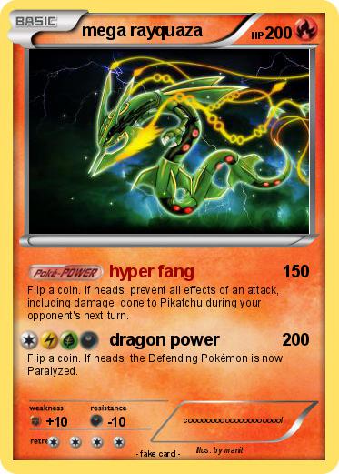 Pokemon mega rayquaza