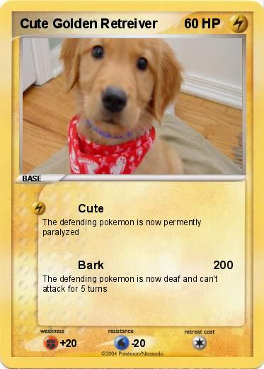 Pokemon Cute Golden Retreiver