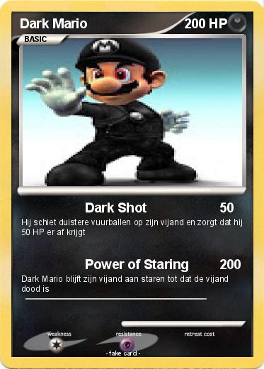 Pokemon Dark Mario