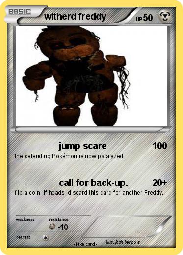 Pokemon witherd freddy