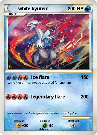Pokemon white kyurem
