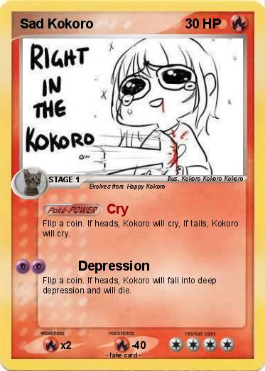 Pokemon Sad Kokoro