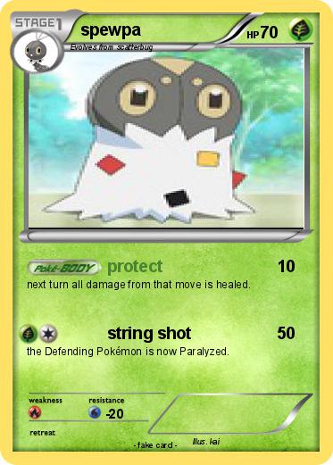 Pokemon spewpa
