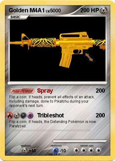 Pokemon Golden M4A1