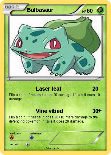 Pokemon Bulbasaur