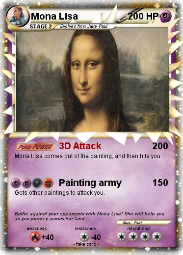 Pokemon Mona Lisa