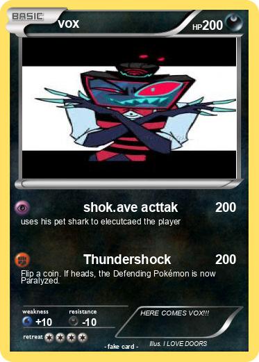 Pokemon vox