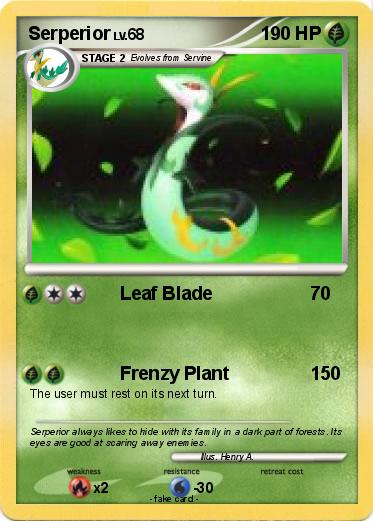 Pokemon Serperior