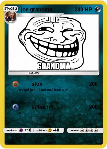 Pokemon joe grandma