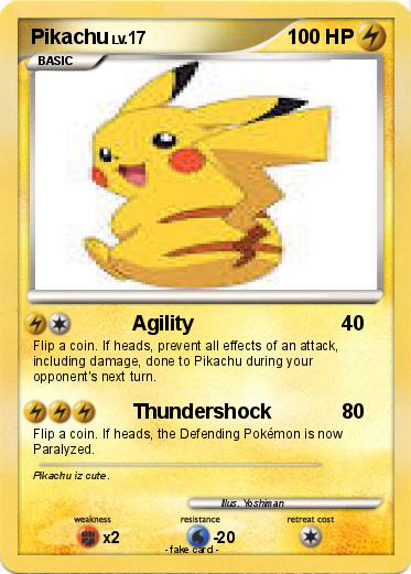 Pokemon Pikachu