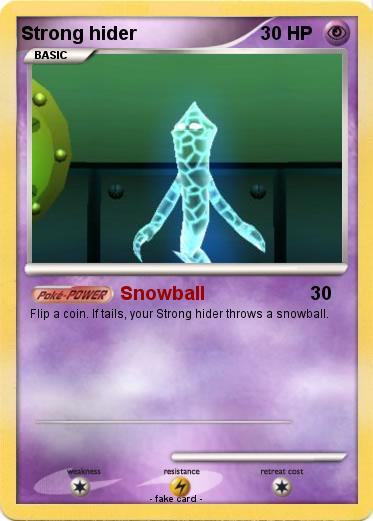 Pokemon Strong hider