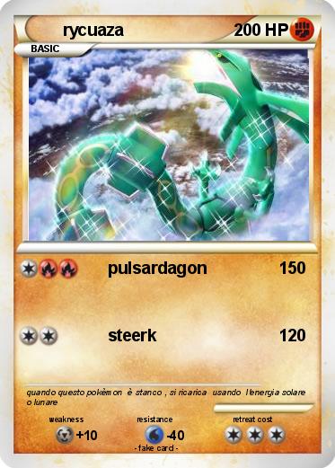 Pokemon rycuaza