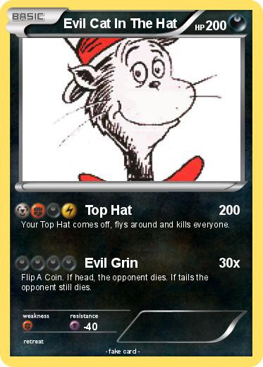 Pokemon Evil Cat In The Hat