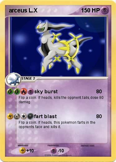 Pokemon arceus L.X