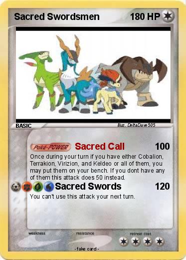 Pokemon Sacred Swordsmen