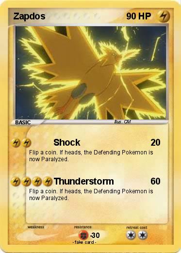 Pokemon Zapdos