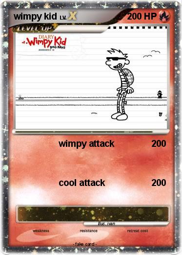 Pokemon wimpy kid