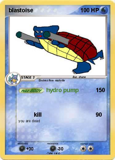 Pokemon blastoise