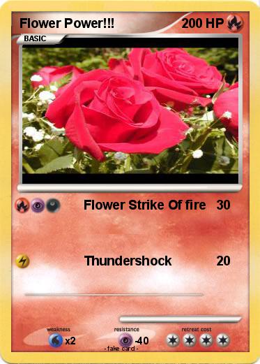 Pokemon Flower Power!!!