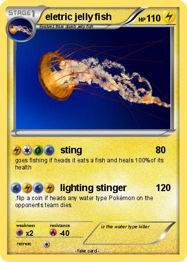 Pokemon eletric jelly fish