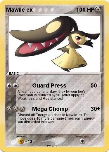 Pokemon Mawile ex