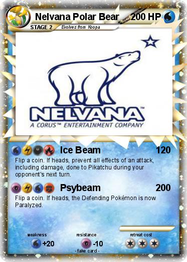 Pokemon Nelvana Polar Bear