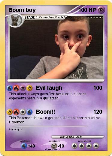Pokemon Boom boy