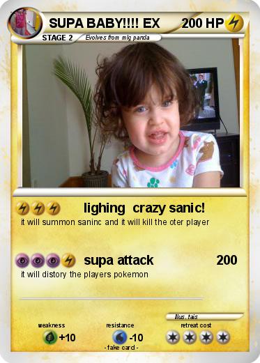 Pokemon SUPA BABY!!!! EX