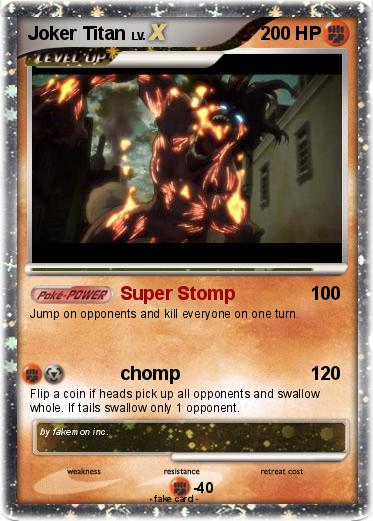 Pokemon Joker Titan