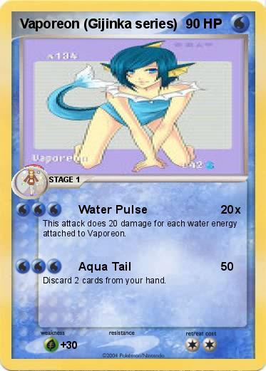 Pokemon Vaporeon (Gijinka series)