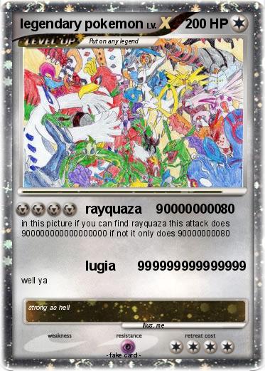 Pokemon legendary pokemon