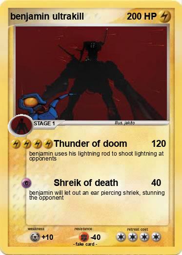 Pokemon benjamin ultrakill