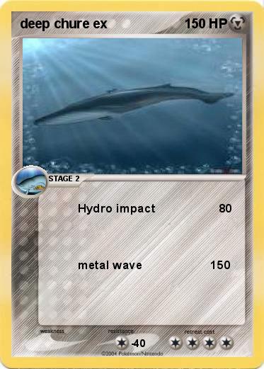 Pokemon deep chure ex