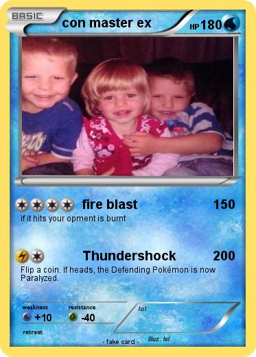 Pokemon con master ex