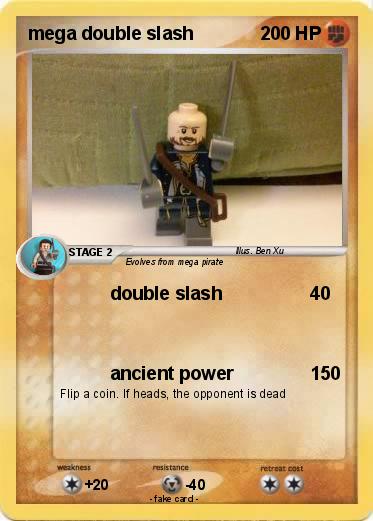 Pokemon mega double slash