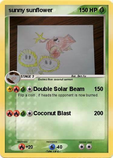 Pokemon sunny sunflower