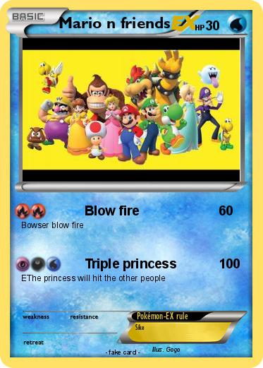 Pokemon Mario n friends