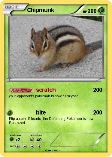 Pokemon Chipmunk