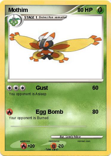 Pokemon Mothim