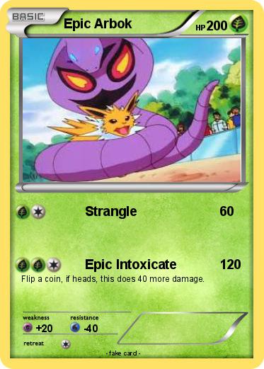 Pokemon Epic Arbok