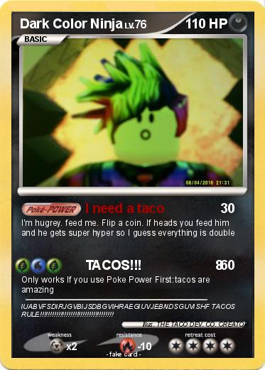 Pokemon Dark Color Ninja