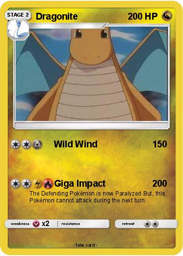 Pokemon Dragonite