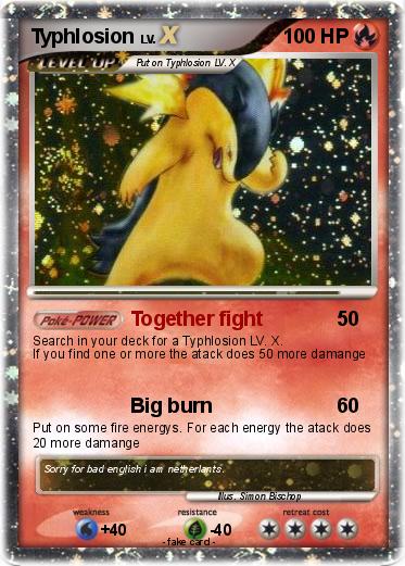 Pokemon Typhlosion