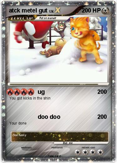 Pokemon atck metel gut