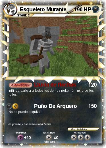 Pokemon Esqueleto Mutante