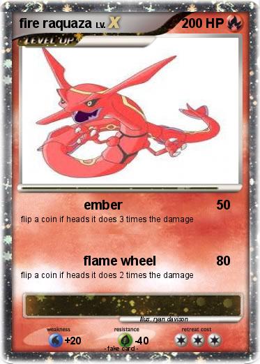 Pokemon fire raquaza