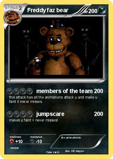 Pokemon Freddy faz bear