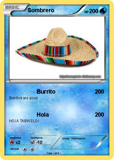 Pokemon Sombrero